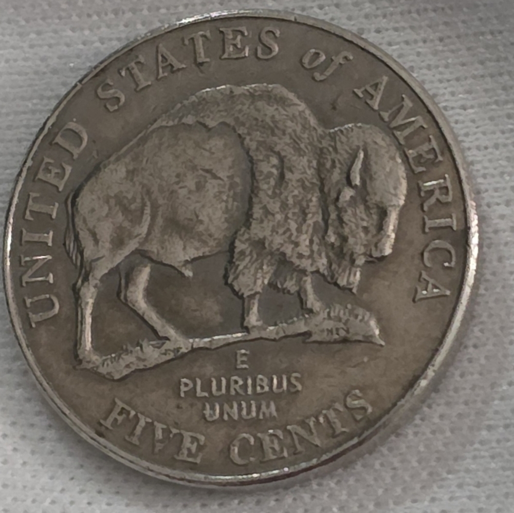 Perfectly Un-Speared Buffalo 2005 D Nickel